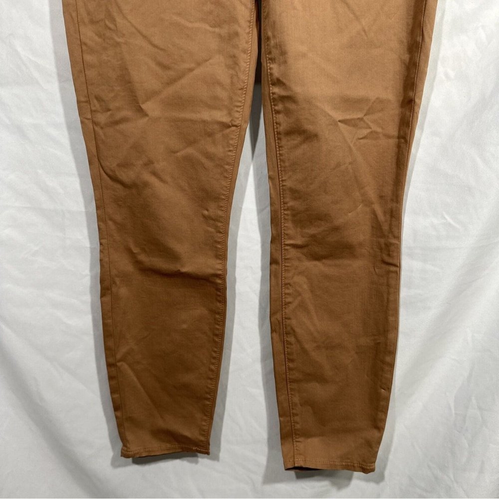 NEW $243 L'AGENCE [ 29 ] Margot Crop Skinny‎ Jeans In Camel Cream Tan - Picture 5 of 16